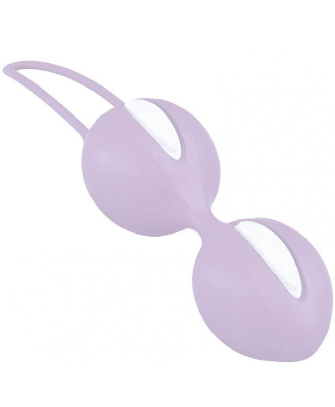 FUN FACTORY - SMARTBALLS DUO PELVIC BALLS WHITE / PASTEL LILAC