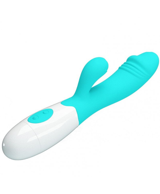 PRETTY LOVE - SNAPPY G-SPOT VIBRATOR AQUA GREEN 4