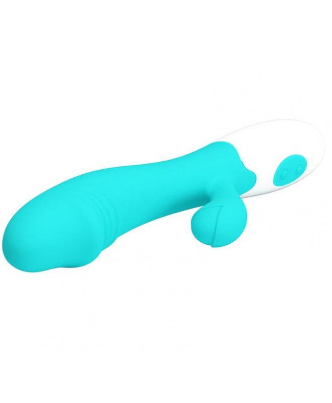 PRETTY LOVE - SNAPPY G-SPOT VIBRATOR AQUA GREEN 5