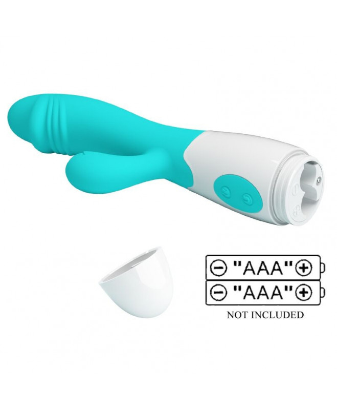 PRETTY LOVE - SNAPPY G-SPOT VIBRATOR AQUA GREEN 8