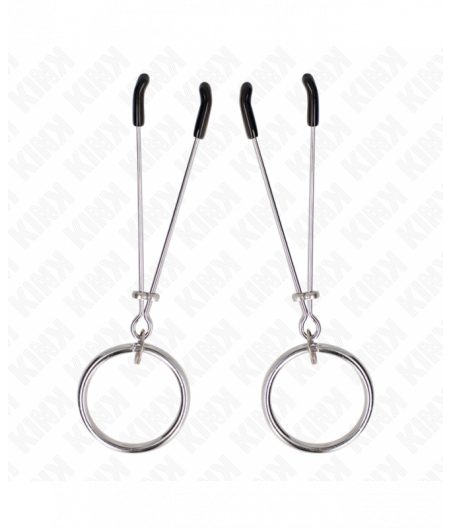 KINK - THIN NIPPLE CLAMPS WITH O-RING 7 CM