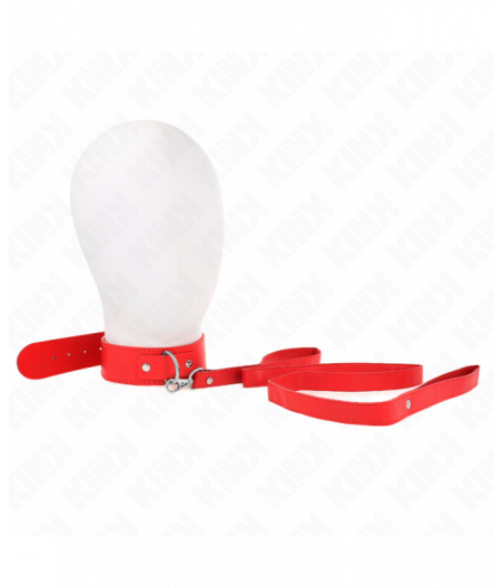 KINK - NECKLACE WITH BELT 116 CM ROJO STRAP ADJUSTABLE 32-50 CM X 8 CM