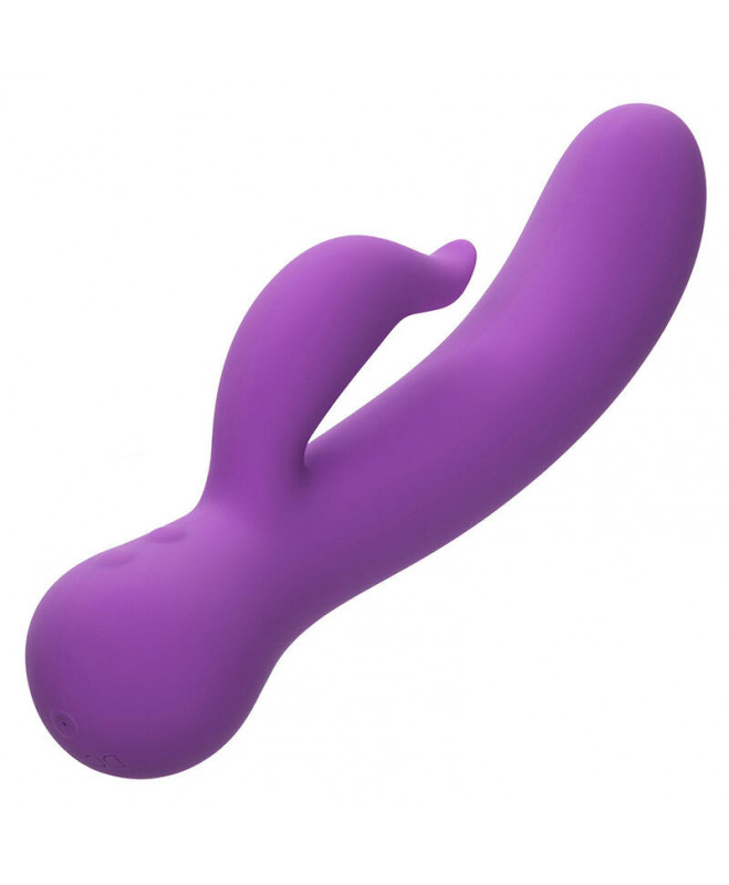 CALEXOTICS – PIRMĄ KARTĄ VIBRATOR PLEASER PAKRAUJAMA PURPURA 3