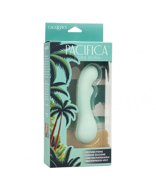 CALEXOTICS - PACIFICA BORA BORA STIMULATOR G SPOT 10 VIBRATIONS AQUA 10