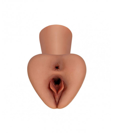 PDX PLUS - PICK YOUR PLEASURE XL REALISTIC STROKER BROWN