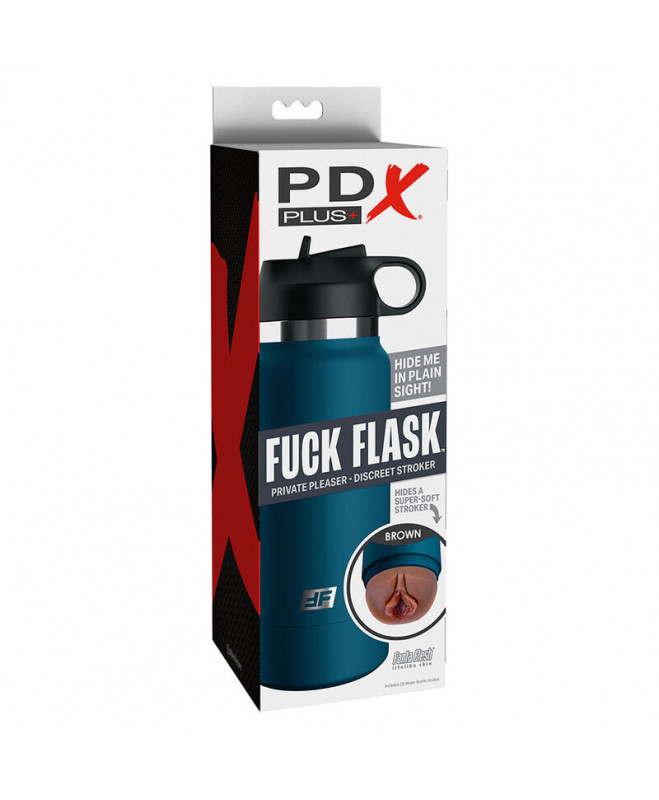 PDX PLUS – FUCK FLASK VAGINE DISCRET STROKER BROWN MODEL 1 7