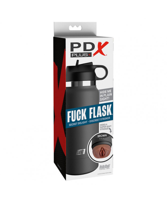 PDX PLUS – FUCK FLASK VAGINE DISCRET STROKER BROWN MODEL 2 6