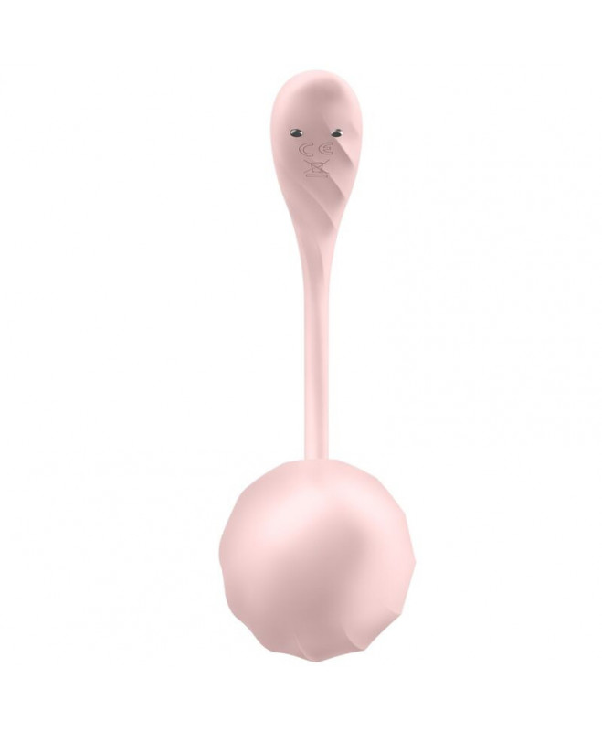 SATISFYER – NUOTOLINIO VALDYMO STIMULIATORIUS STIMULIATORIUS ROSE NEMOKAMA programėlė su briaunelėmis G POINT 3