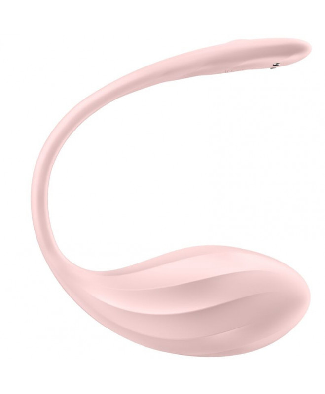 SATISFYER – NUOTOLINIO VALDYMO STIMULIATORIUS STIMULIATORIUS ROSE NEMOKAMA programėlė su briaunelėmis G POINT 4