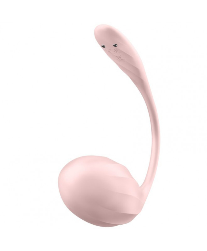 SATISFYER – NUOTOLINIO VALDYMO STIMULIATORIUS STIMULIATORIUS ROSE NEMOKAMA programėlė su briaunelėmis G POINT 5