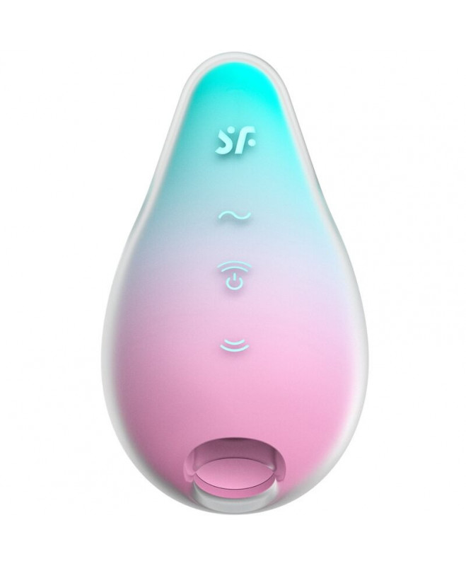 SATISFYER – MERMAID VIBES STIMULIATORIUS IR VIBRATORIAUS MĖTŲ IR ROŽINĖ 2