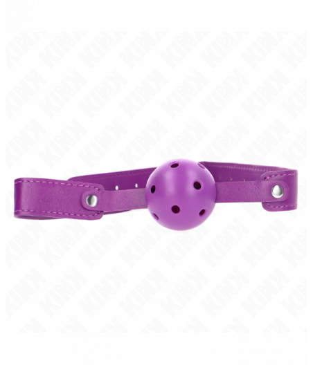 KINK - PURPLE BREATHABLE BALL 4.5 CMGAG 65 x 2.5 CM