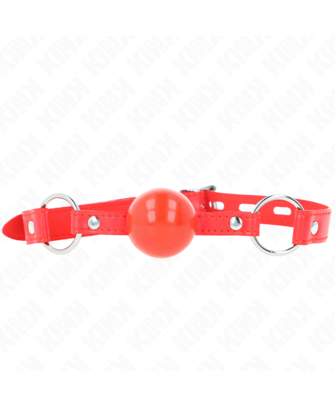 KINK - TPE BALL 4 CM GAG SU ROJO LOCK 60 x 2 CM