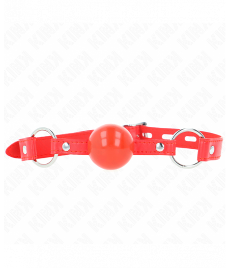 KINK - TPE BALL 4 CM GAG WITH ROJO LOCK 60 x 2 CM