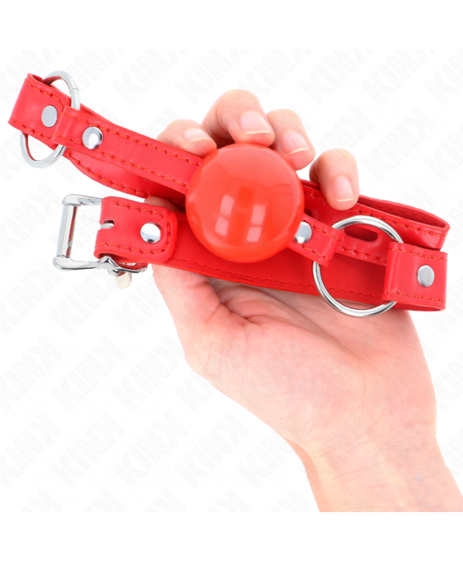 KINK - TPE BALL 4 CM GAG SU ROJO LOCK 60 x 2 CM 4