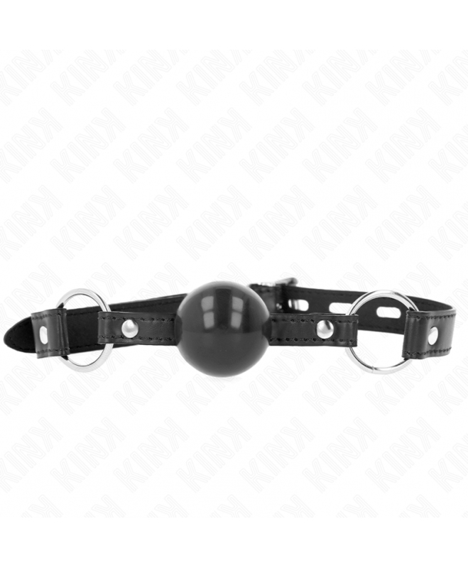 KINK - BLACK TPE BALL 4 CM GAG 60 x 2 CM