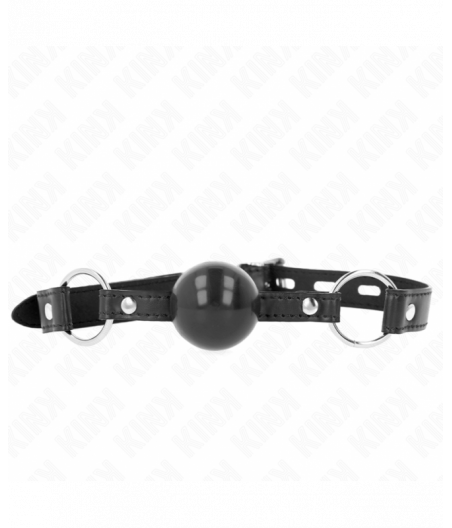 KINK - BLACK TPE BALL 4 CM GAG 60 x 2 CM