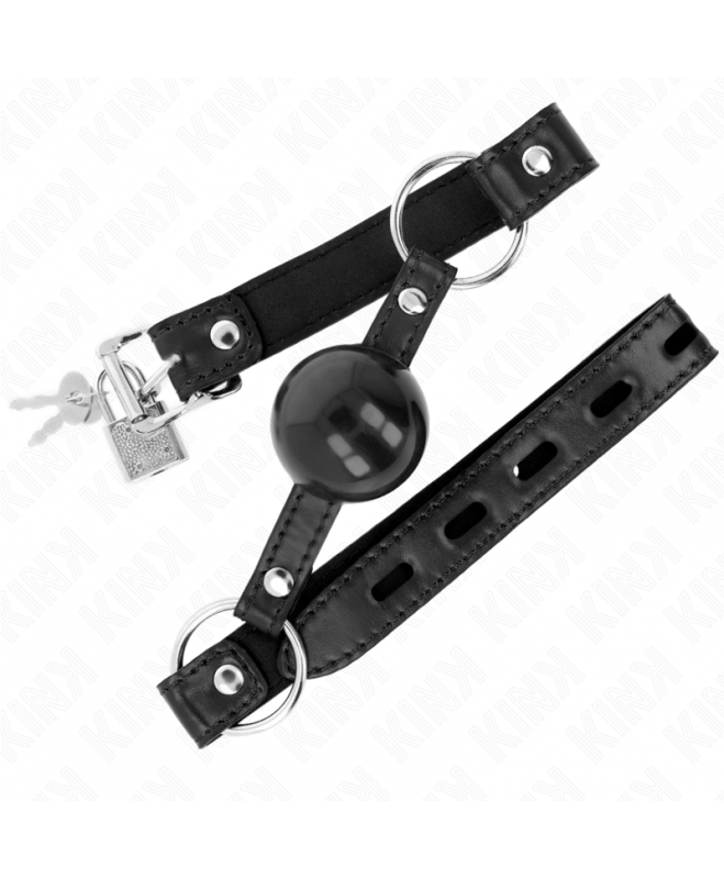 KINK - BLACK TPE BALL 4 CM GAG 60 x 2 CM 2