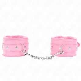KINK – PREMIUM KAILIU APDARBINTI RIEŠŲ ATRŪMAI ROŽINĖS SU REGULIUOJAMU RŪŽIU DIRŽU 17-29 CM X 6 CM