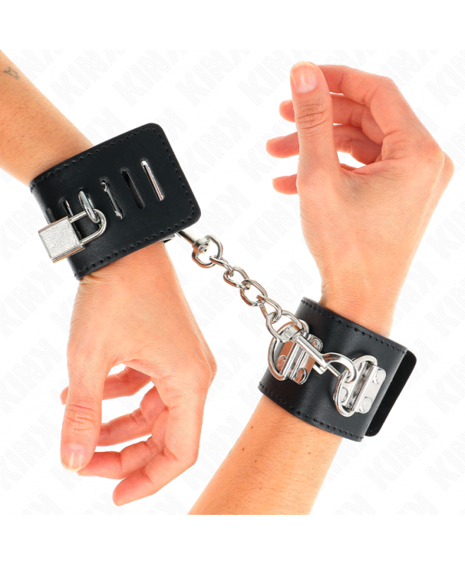 KINK – DAUGIŲ POZICIJŲ RIEŠŲ ATRAMOS SU PADALINĖMIS UŽDARYMU JUODAS REGULIUOJAMAS 16-23 CM X 5,5 CM 4