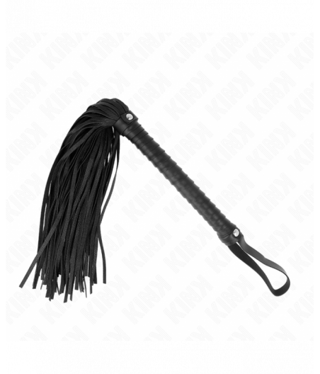 KINK - WHIP WITH BLACK TEXTURED HANDLE 48.5 CM