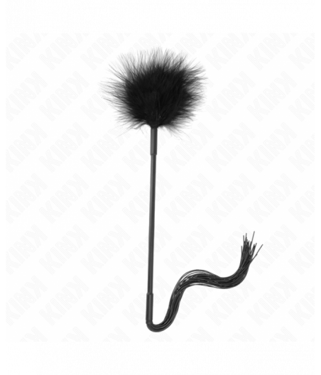 KINK - SILICONE WHIP WITH FEATHERS FOR TICKLE 47 CM