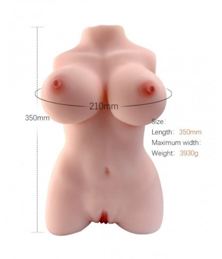 ARMONY - REALISTIC FEMALE TORSO MODEL 3