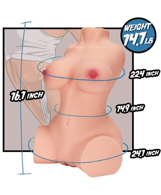 ARMONIJA – REALISTAS MOTERIŠKOS TORSO MODELIS 10 5