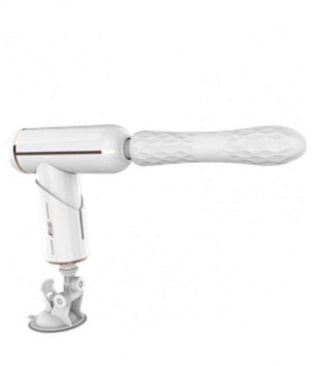 ARMONY - FKING MACHINE ADJUSTABLE & AUTOMATIC VIBRATOR WHITE