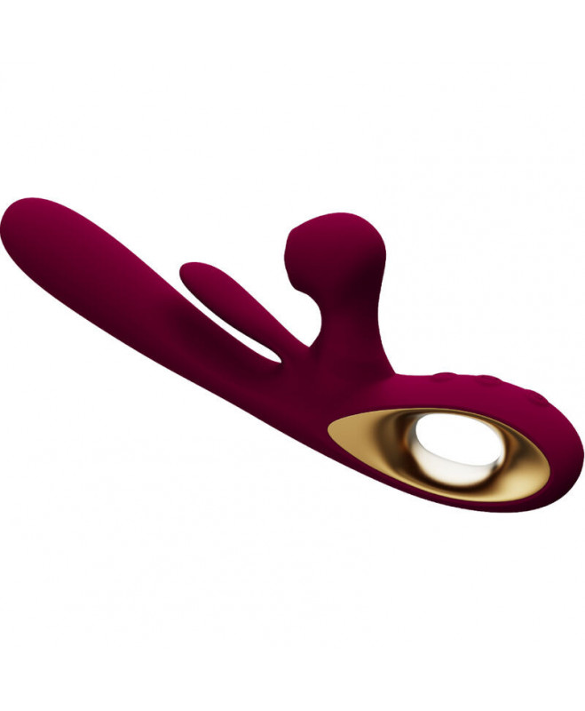 ARMONY – POVEIKINIS SIUKCINIS VIBRATORIAUS IR DVIGU STIMULIATORIŲ MODELIS 1 BURGUNDY 4