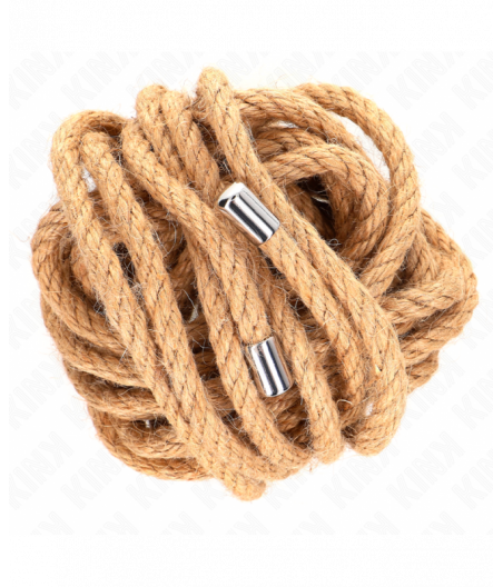 KINK - HEMP ROPE WITH METAL HEAD 5 METER