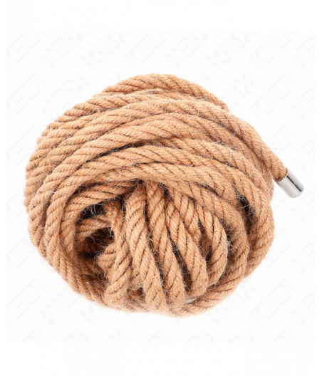 KINK - HEMP ROPE WITH METAL HEAD 10 METER