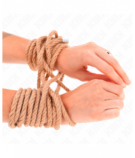 KINK - HEMP ROPE WITH METAL HEAD 20 METER