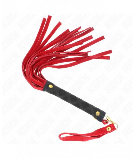 KINK - RED SUEDE MINI WHIP 30 CM