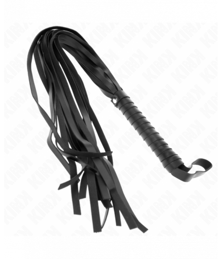 KINK - NEGRO SHORT HANDLE LONG TAIL WHIP 70 CM