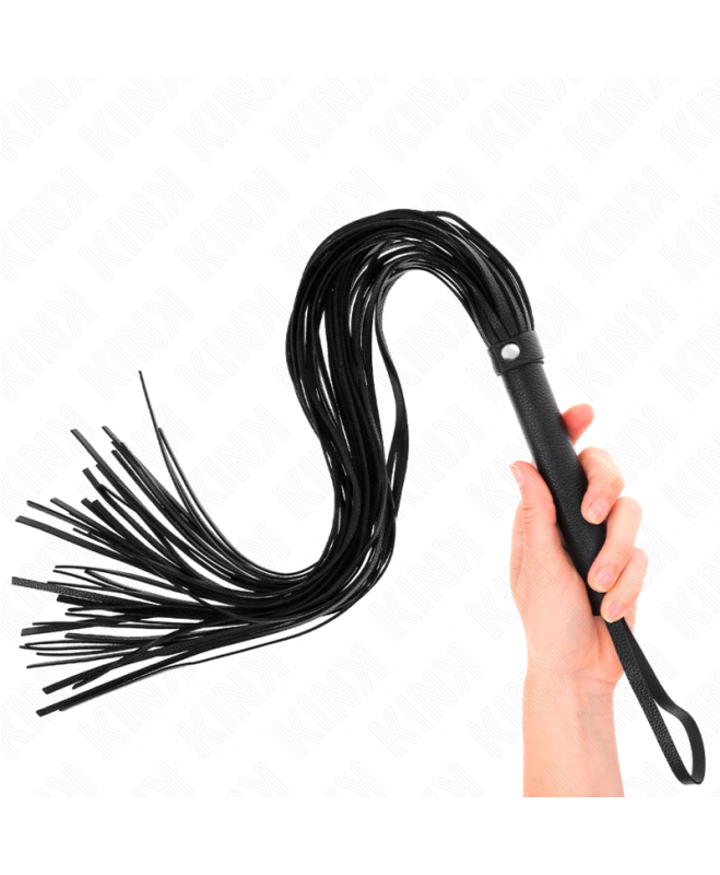 KINK - BLACK Soft PVC WHIP 70 CM 3