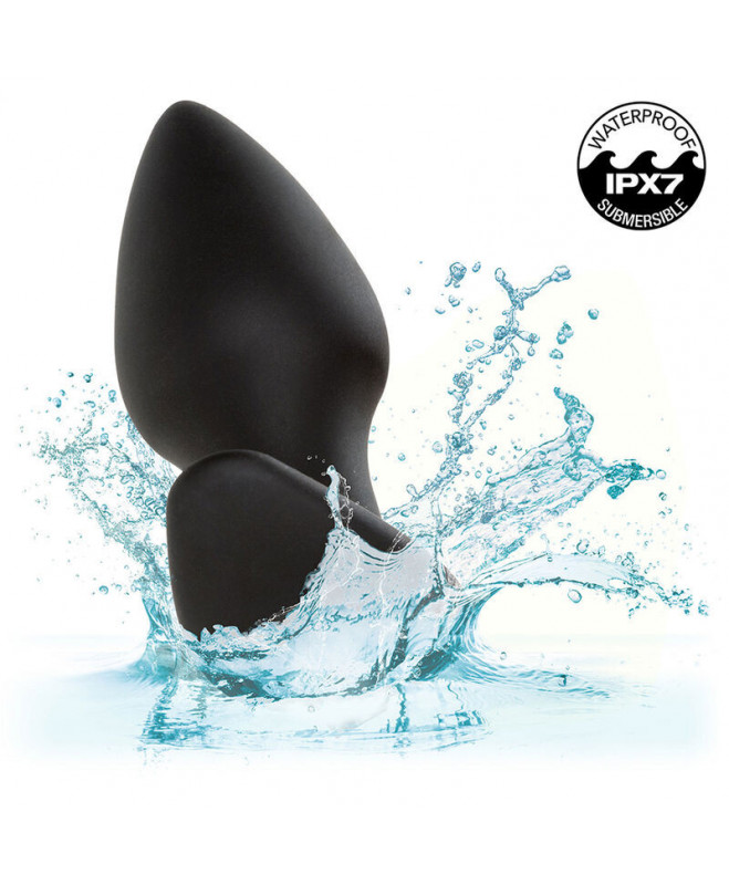 CALEXOTICS – ROCK BOTTOM PERFECT ANAL PPLG 10 VIBRATIONS SILICONE BLACK 9