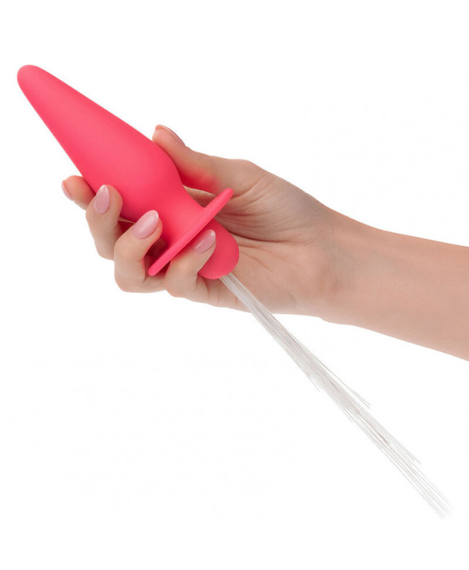 CALEXOTICS – SOUTHERN LIGHTS APŠVIETINA ANALINIS KIŠTUKAS 10 VIBRATIONS SILICONE PINK 5