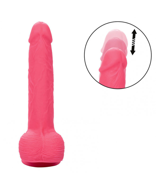 CALEXOTICS - STUDS REALISTIC VIBRATOR 10 VIBRATIONS PINK 6