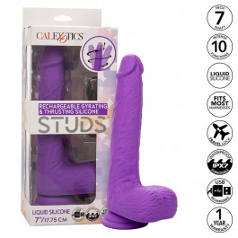 CALEXOTICS – SMIELĖS ĮKRAUJAMI IR SUKIMAS VIBRATORIUS 10 VIBRATIONS PURPLE