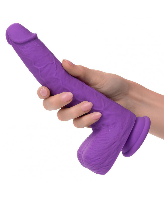 CALEXOTICS – SMIELĖS ĮKRAUJAMI IR SUKIMAS VIBRATORIUS 10 VIBRATIONS PURPLE 5