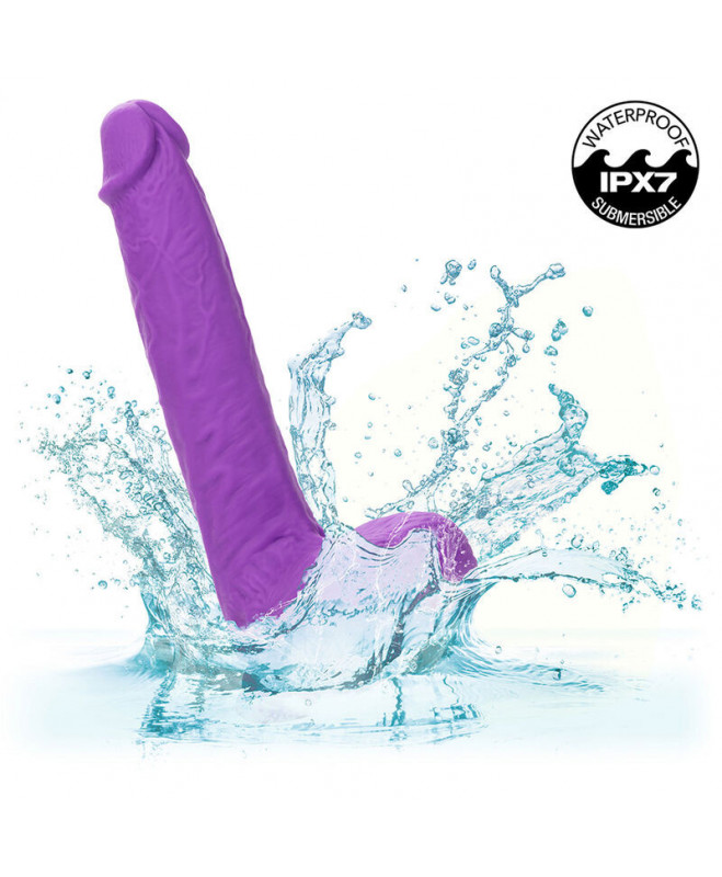 CALEXOTICS – SMIELĖS ĮKRAUJAMI IR SUKIMAS VIBRATORIUS 10 VIBRATIONS PURPLE 9