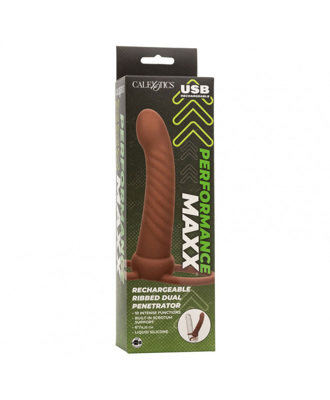 CALEXOTICS – MAXX BRUBOTAS DUAL PENETRATOR 10 VIBRATIONS RUDA 11