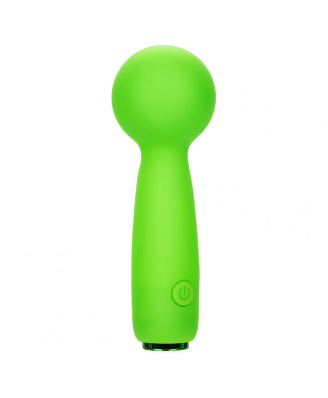 CALEXOTICS - NEON VIBES THE BUBBLY VIBE MINI MASAGER 10 VIBRATIONS GREEN 2