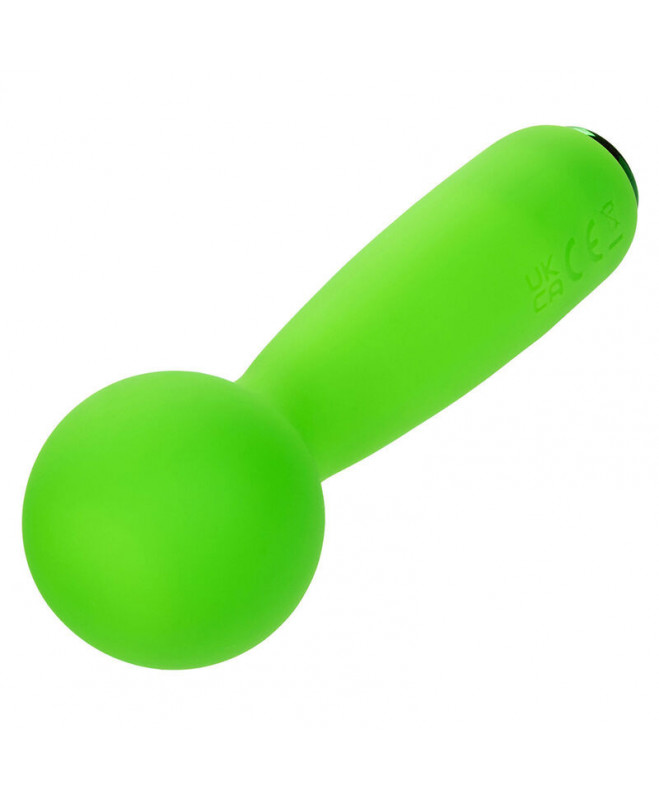 CALEXOTICS - NEON VIBES THE BUBBLY VIBE MINI MASAGER 10 VIBRATIONS GREEN 3