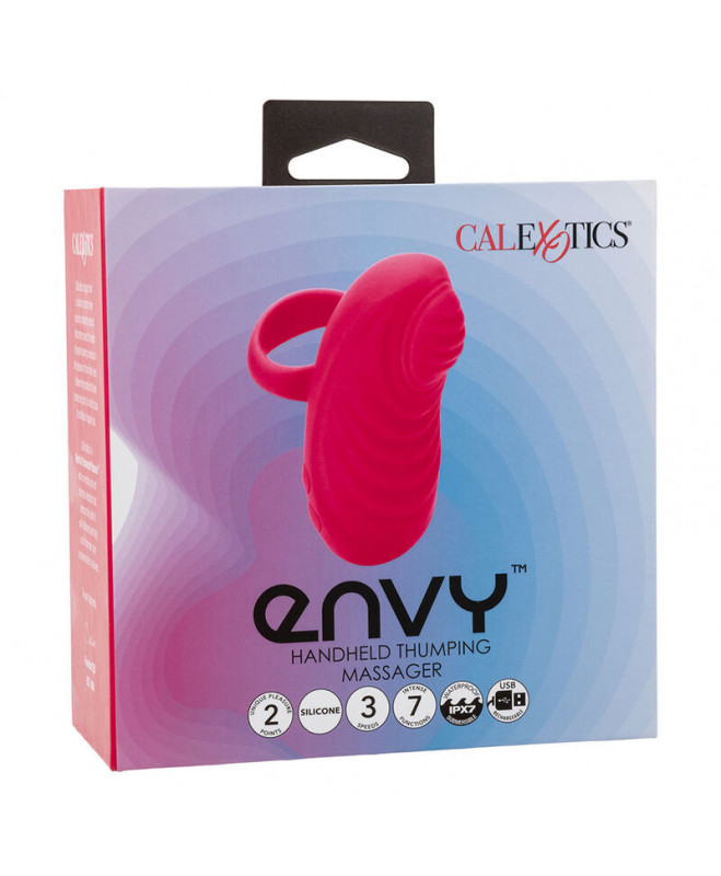 CALEXOTICS – ENVY RANKINIS RIEDAMŲJŲ KAMULIŲ MASAŽŪRIS 7 VIBRATIONS PINK 10