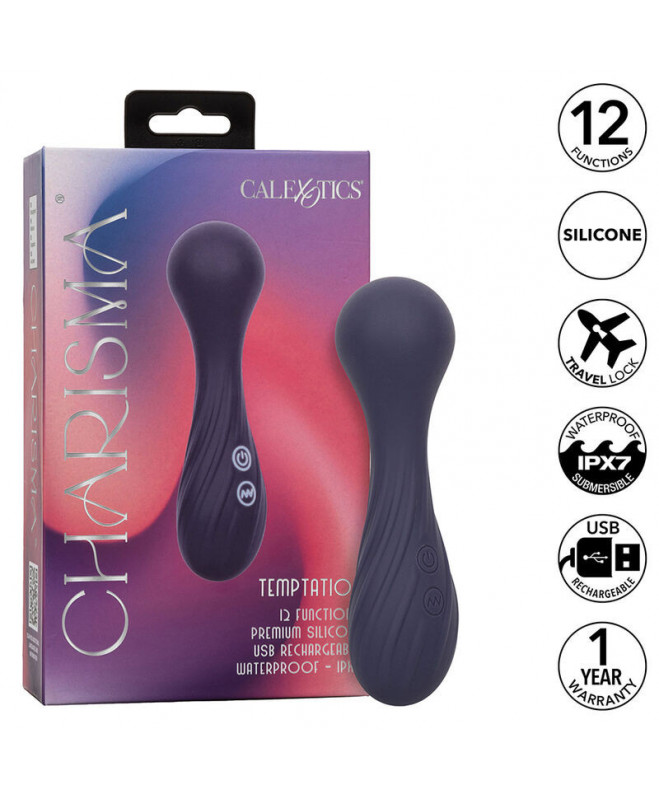 CALEXOTICS – CHARIZMA TEMPTATION MASAGER 12 FUNCTIONS PURPLE