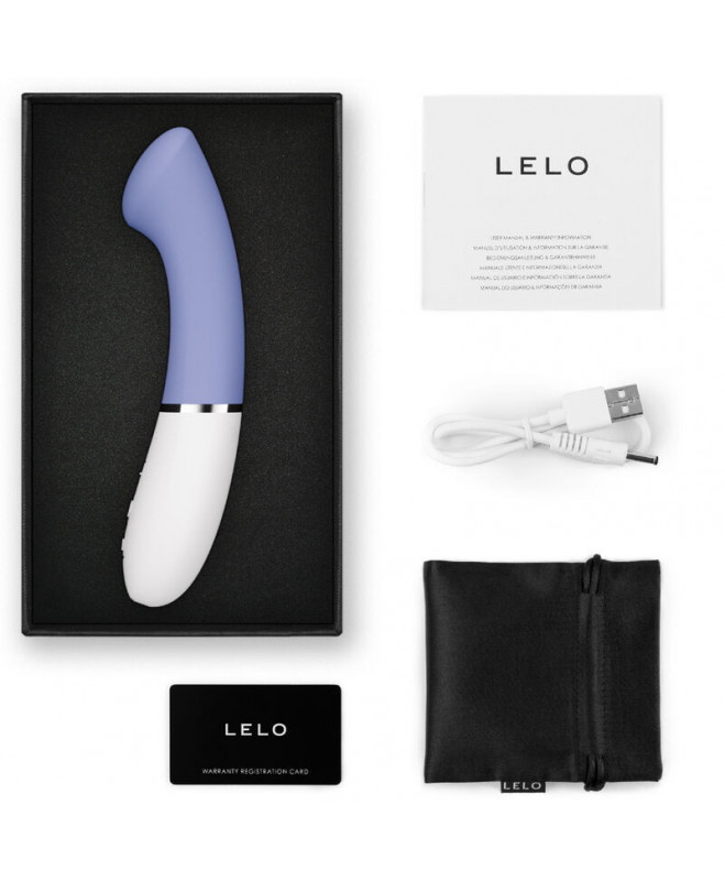 LELO – GIGIÃ¢ÂÂ¢ 3 G-SPOT VIBRATOR BLUE 2