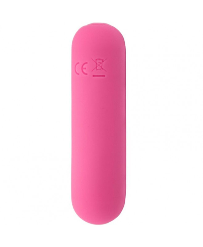 ARMONY – SPLASH HAHA VIBRATOR BULLET SILICONE 10 VIBRATIONS 75 X 19 CM ROZINĖ