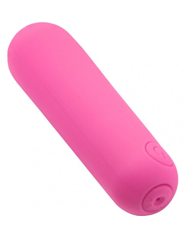 ARMONY – SPLASH HAHA VIBRATOR BULLET SILICONE 10 VIBRATIONS 75 X 19 CM ROZINĖ 2